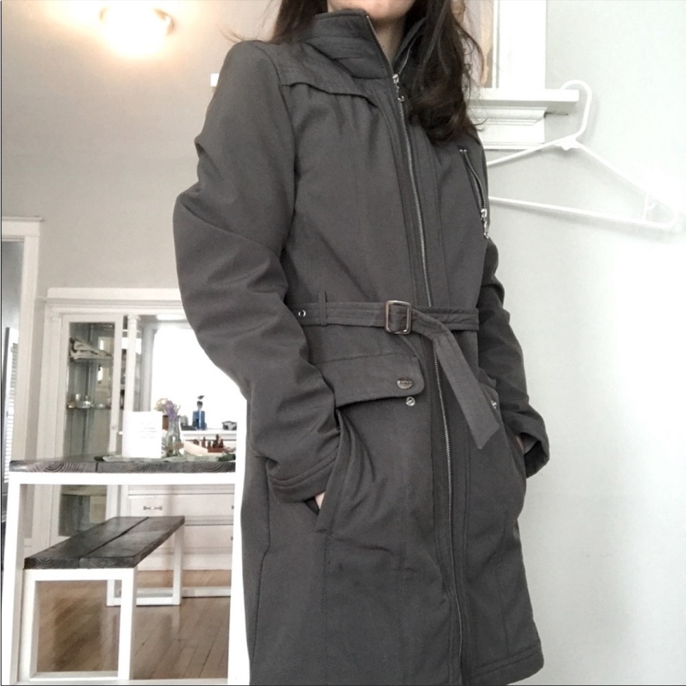 DKNY gray winter jacket